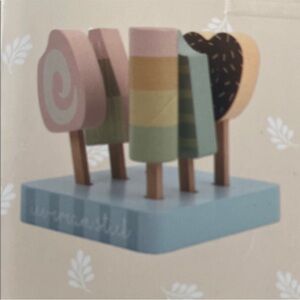 Wooden play ice cream /popsicle playset